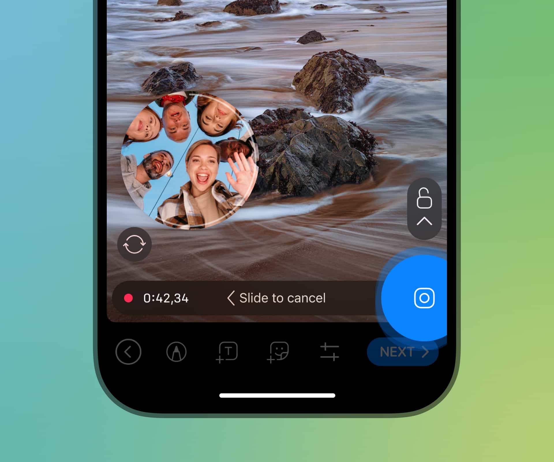 Video Messages on Stories